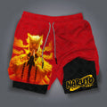 Unisex Naruto Anime Graphic Streetwear Shorts