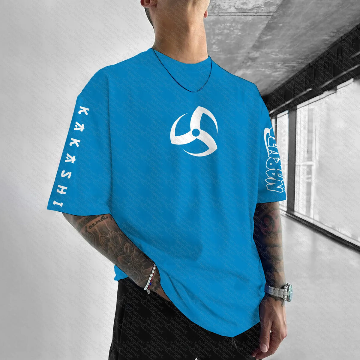 Unisex Naruto Anime Graphic Streetwear T-Shirts