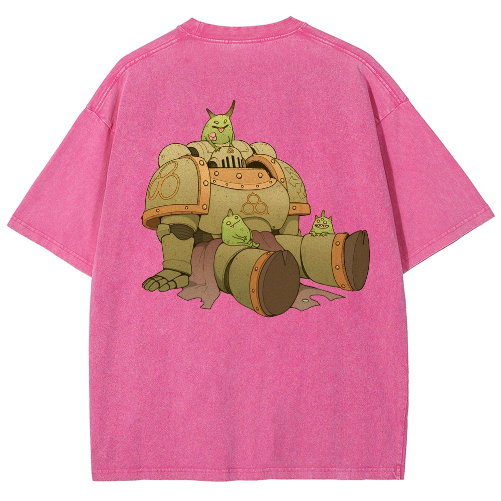 Unisex Fit Washed T-Shirt 丨WH40K