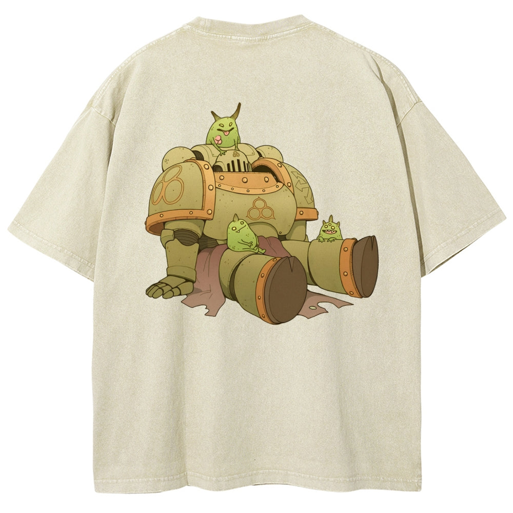 Unisex Fit Washed T-Shirt 丨WH40K