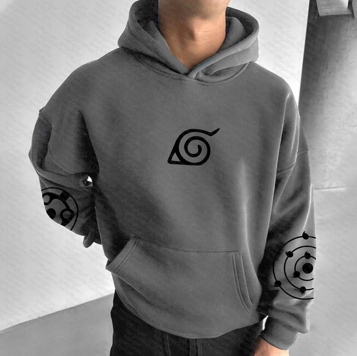 Unisex Naruto Anime Graphic Streetwear Hoodie