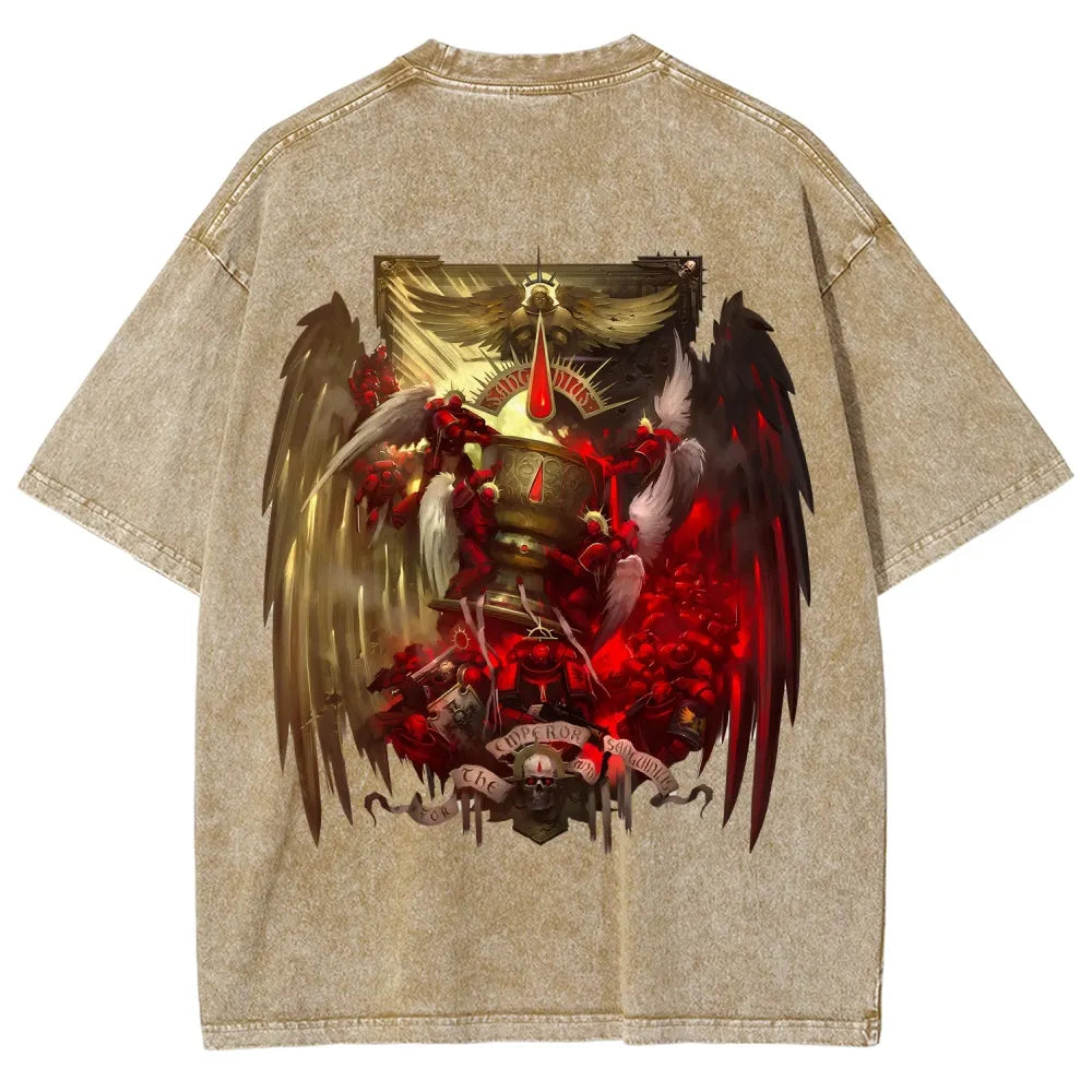 Unisex Fit Washed T-Shirt 丨WH40K