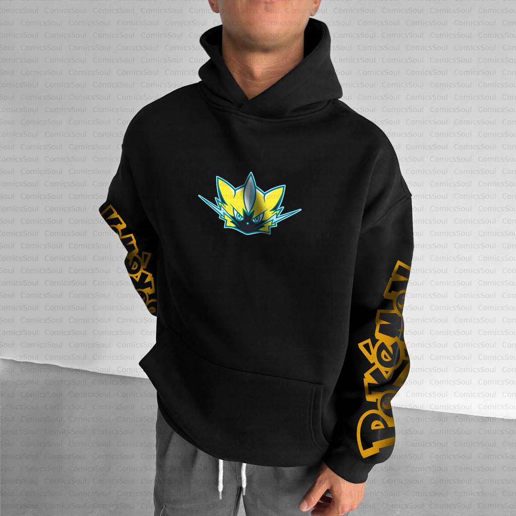 Unisex Anime Inspired Vintage Plush Hoodie