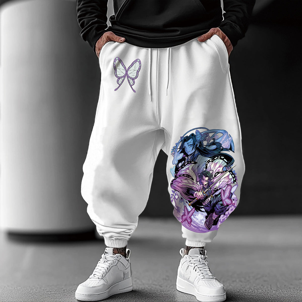 Unisex Anime Inspired Vintage Pants| KNY
