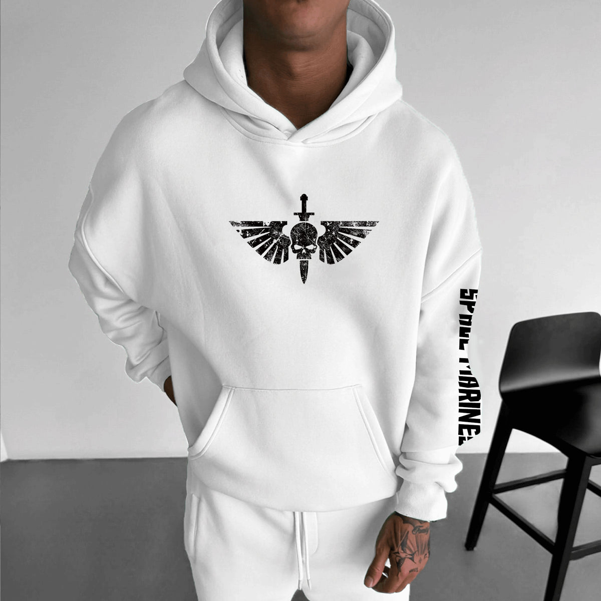WH40K Game  Streetwear Vintage Hoodie