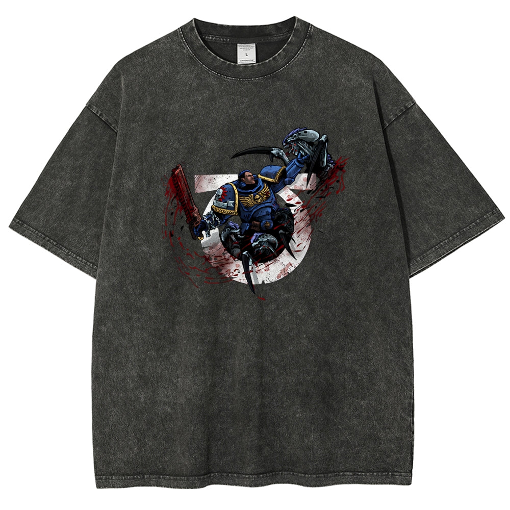 Unisex Fit Washed T-Shirt 丨WH40K