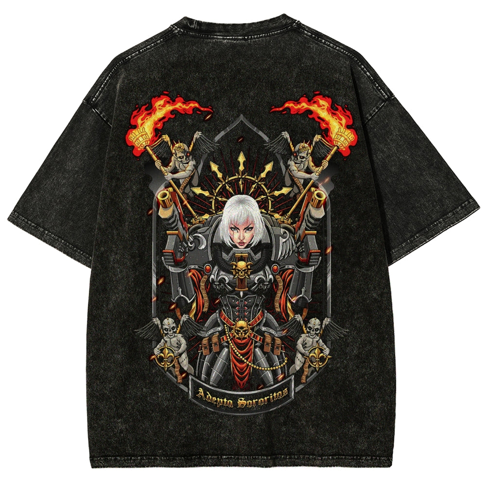 Unisex Fit Washed T-Shirt 丨WH40K