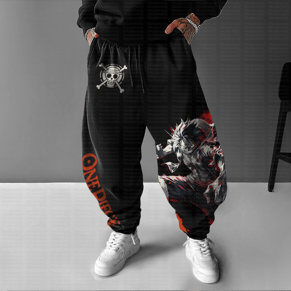 Unisex “Comicssoul”Anime Printed Gift Oversized Regular Athletic Pants