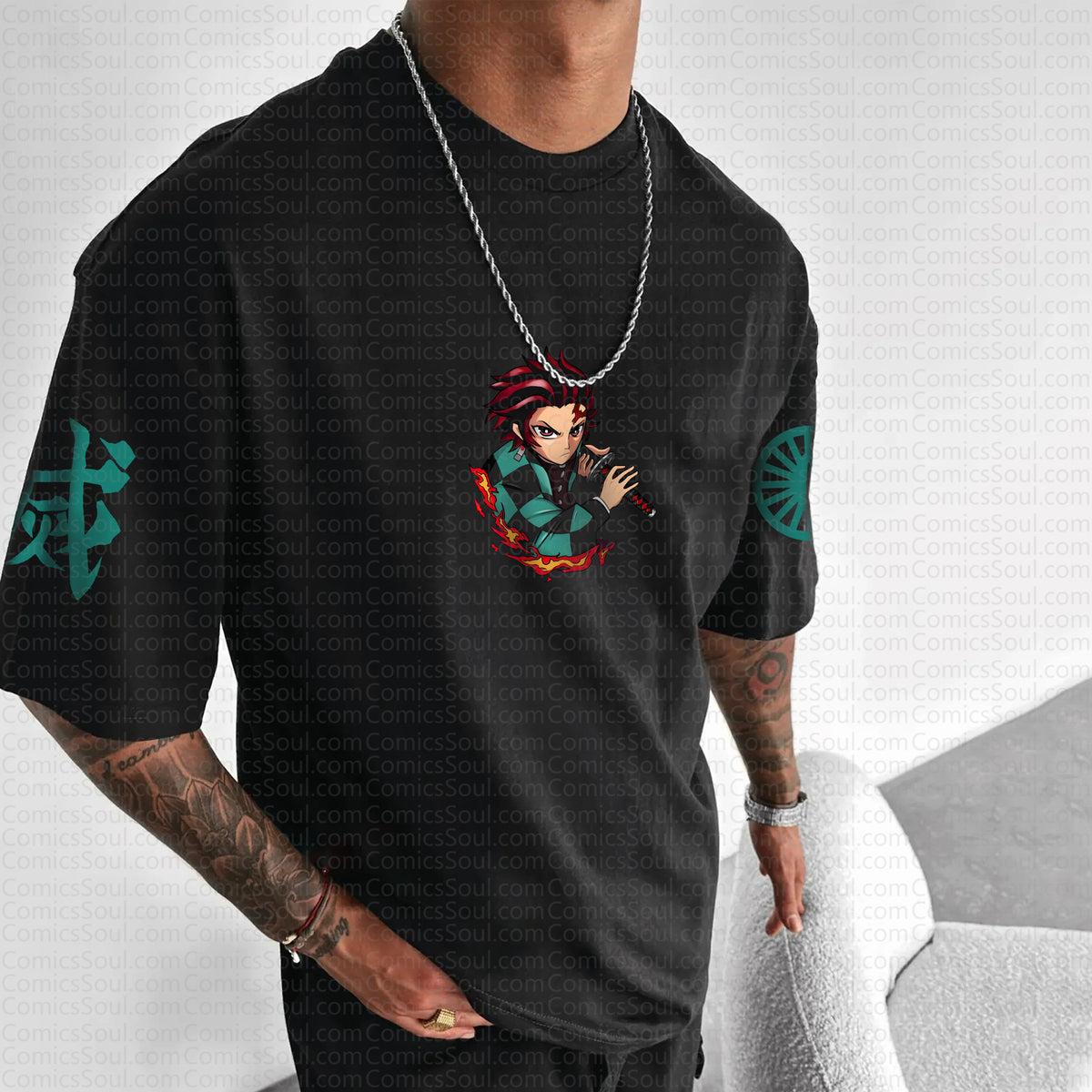 Unisex "Comicssoul" Anime Inspired Vintage T-Shirt