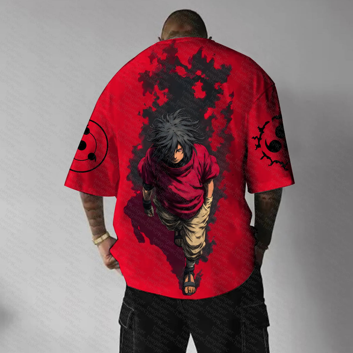 Unisex Naruto Anime Graphic Streetwear T-Shirts