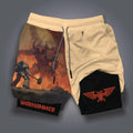 WH40K Game Casual Streetwear Shorts