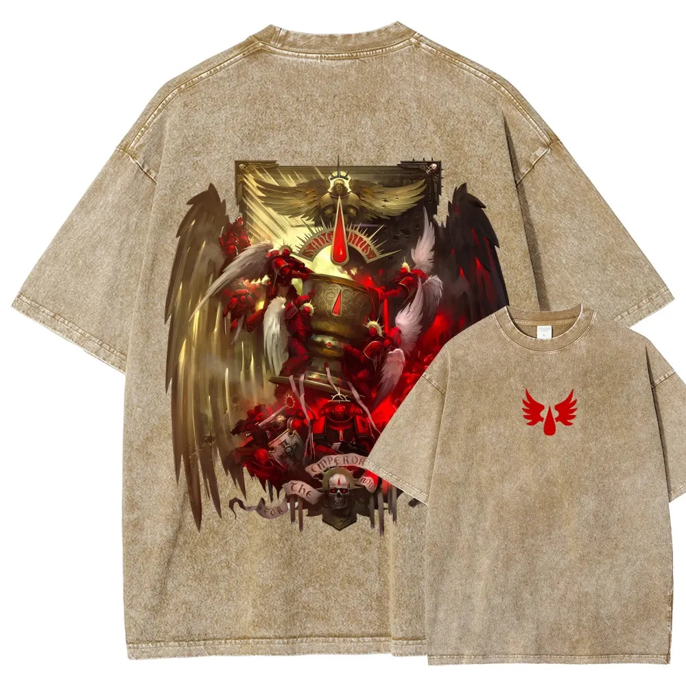 Unisex Fit Washed T-Shirt 丨WH40K