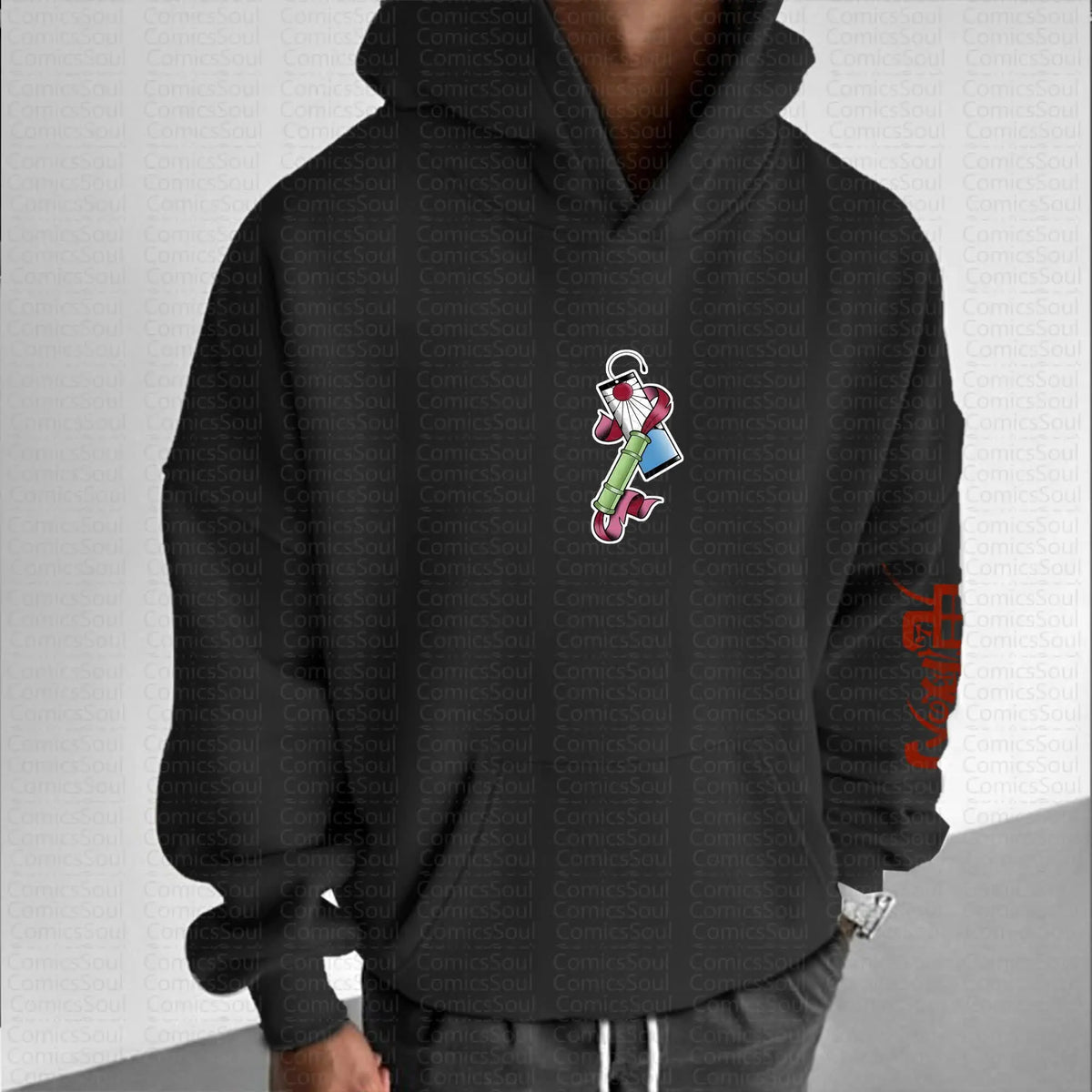 Unisex Anime Graphic Streetwear Vintage Hoodie丨Comicssoul