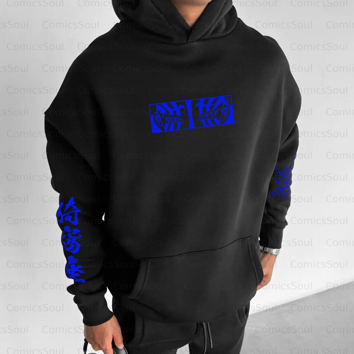 Unisex Anime Graphic Streetwear Vintage Plush Hoodie