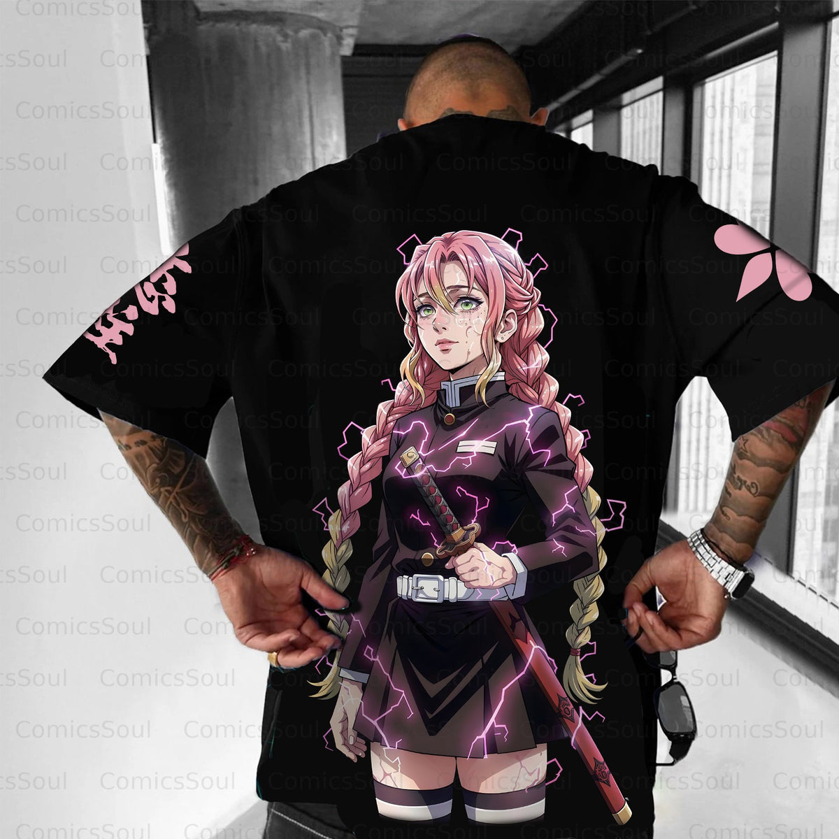 Unisex Anime Inspired Vintage T-Shirt| KNY