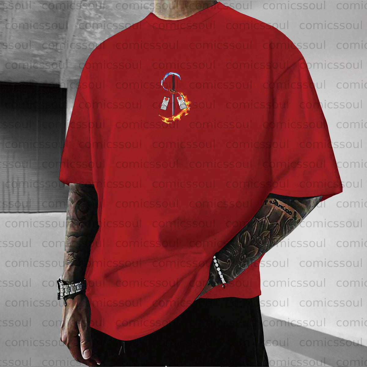 Unisex Anime Inspired Vintage T-Shirt