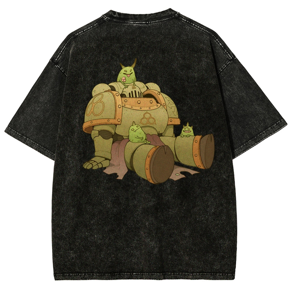 Unisex Fit Washed T-Shirt 丨WH40K
