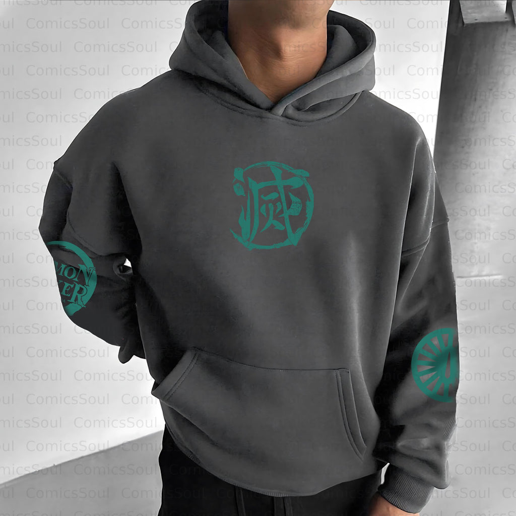 Unisex Anime Graphic Streetwear Vintage Plush Hoodie| KNY
