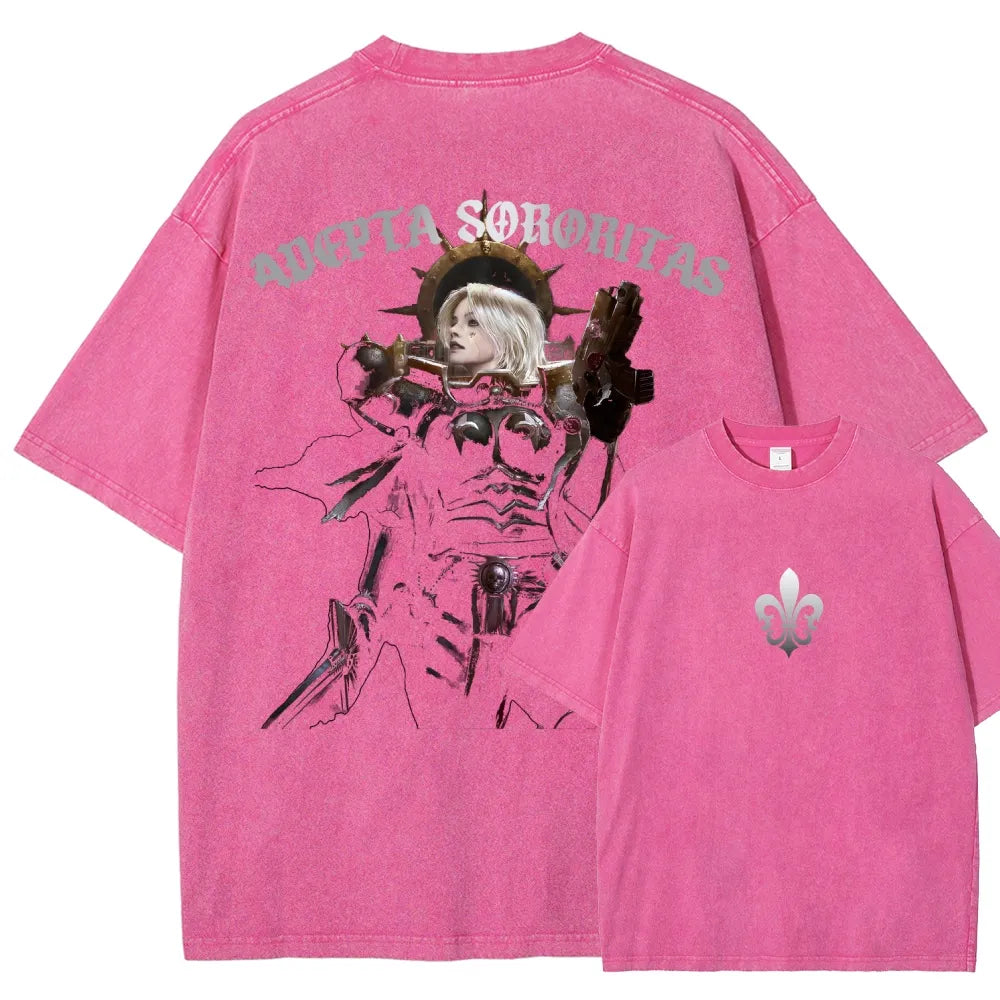 Unisex Fit Washed T-Shirt 丨WH40K