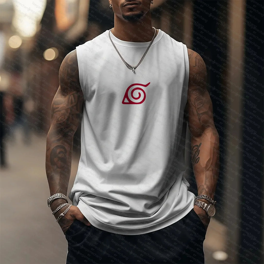 Unisex Anime Graphic Streetwear Tank Top