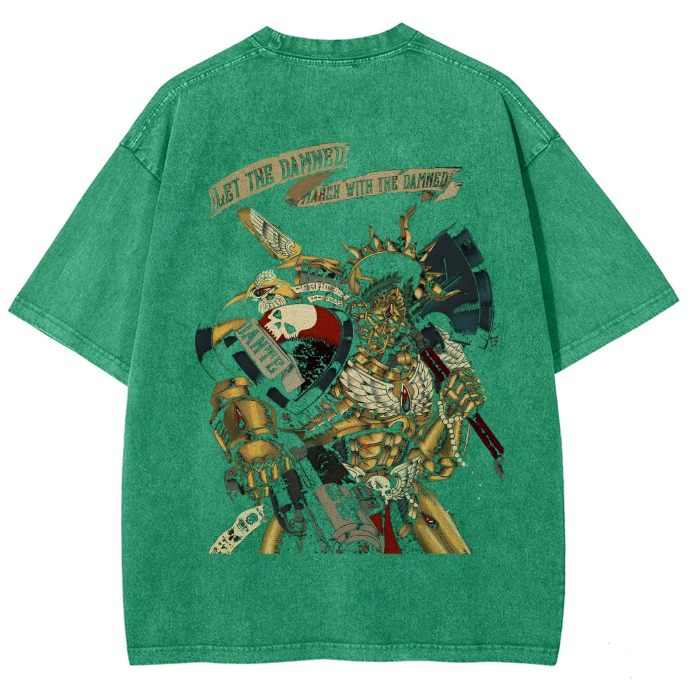 Unisex Fit Washed T-Shirt 丨WH40K