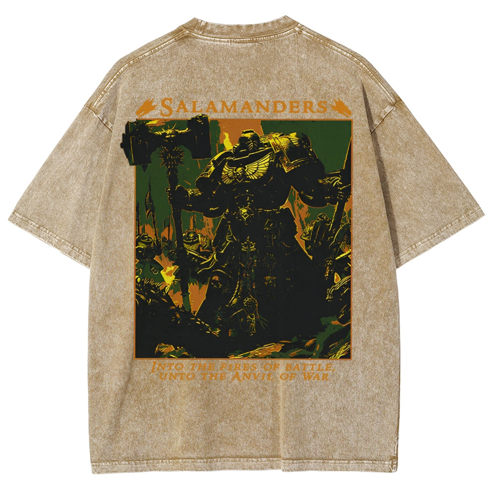 Unisex Fit Washed T-Shirt 2508020355丨WH40K
