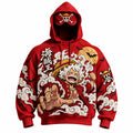 Halloween Anime-Print Hoodie