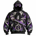 Halloween Anime-Print Hoodie