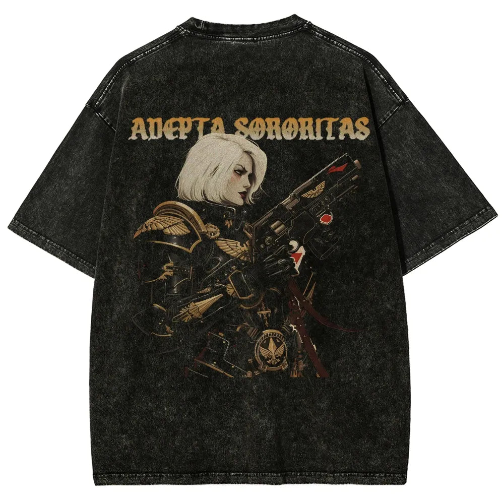 Unisex Fit Washed T-Shirt 丨WH40K