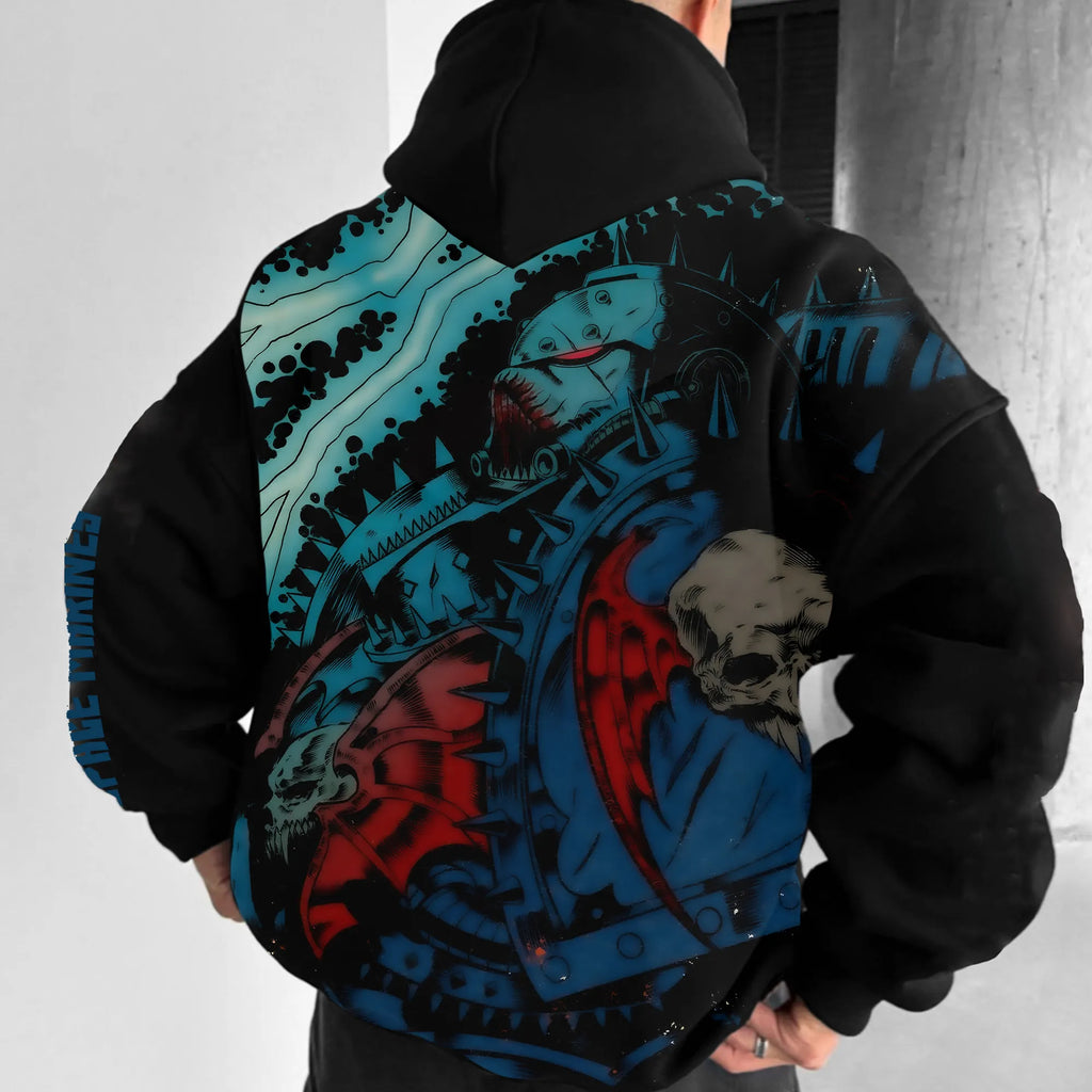 WH40K Game  Streetwear Vintage Hoodie