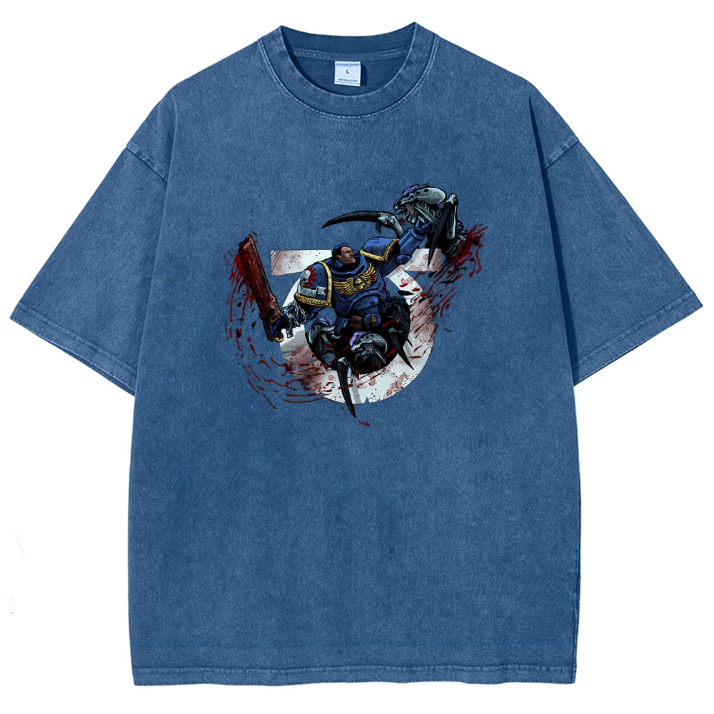 Unisex Fit Washed T-Shirt 丨WH40K