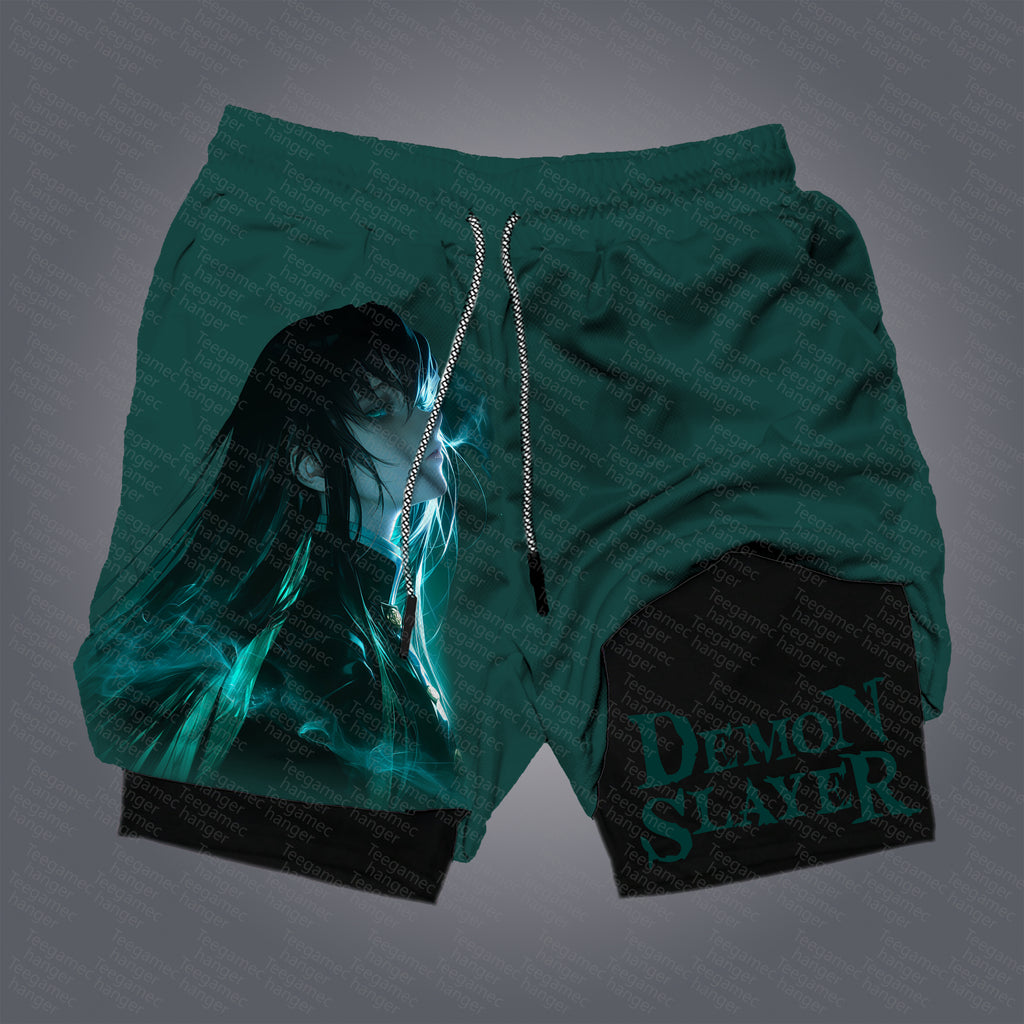 Unisex  “KNY” Casual Anime Streetwear Shorts