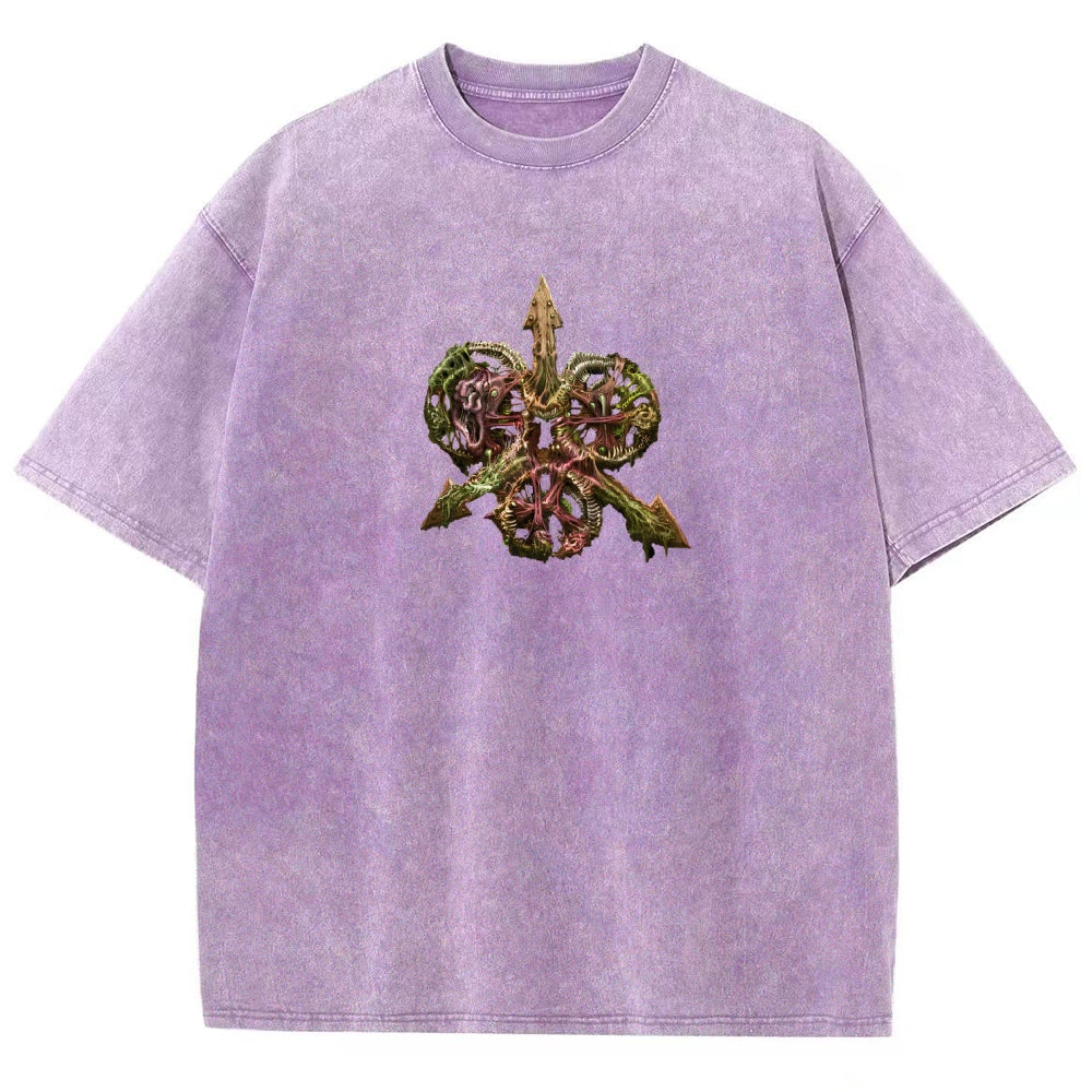 Unisex Fit Washed T-Shirt 2508016342丨WH40K