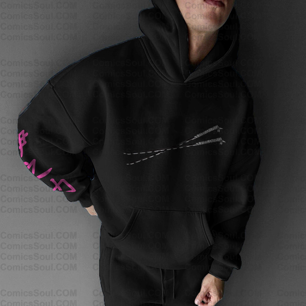 Unisex “ Comicssoul   ” Graphic Streetwear Vintage Hoodie