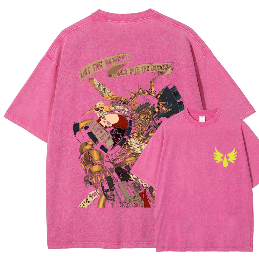 Unisex Fit Washed T-Shirt 丨WH40K