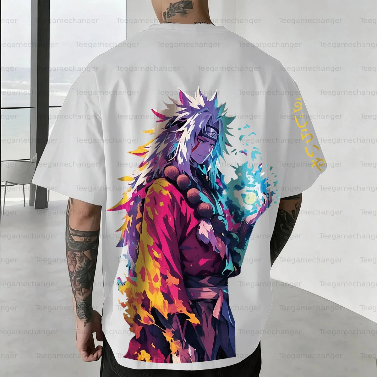 Unisex Naruto Anime Graphic Streetwear T-Shirts