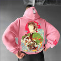 Unisex Anime Graphic Streetwear Vintage Hoodie丨Comicssoul