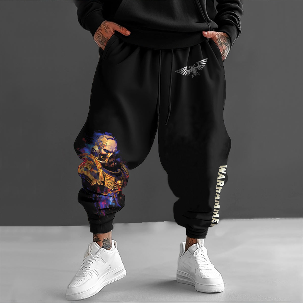 Unisex Game Inspired Vintage Pants丨WH40K