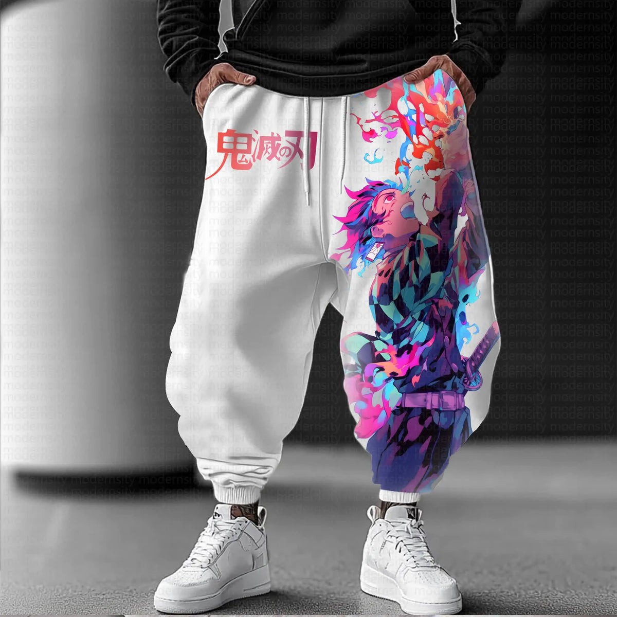 Unisex Anime Inspired Vintage Pants丨Comicssoul
