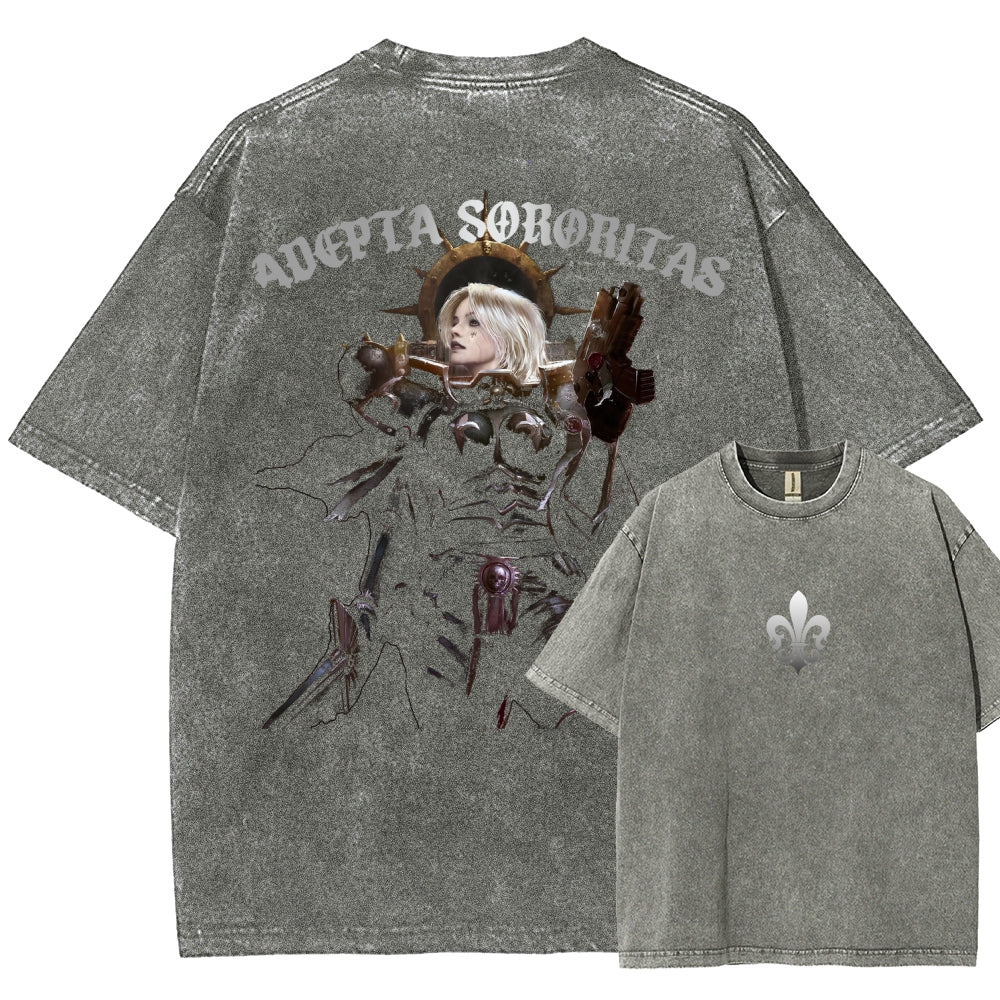Unisex Fit Washed T-Shirt 丨WH40K