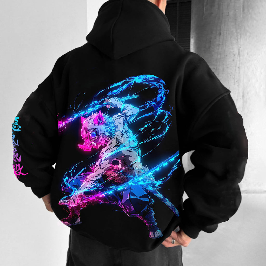Unisex “ Demon slayer   ” Graphic Streetwear Vintage Hoodie| KNY