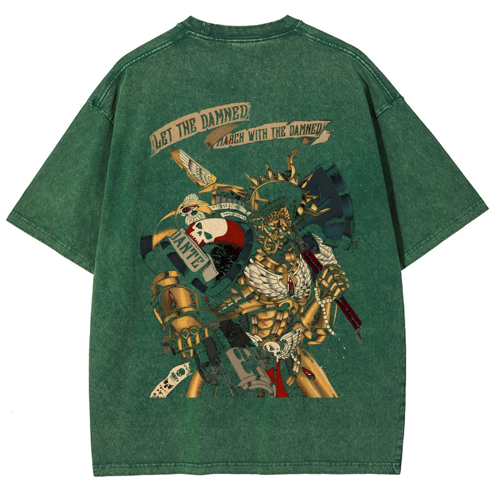 Unisex Fit Washed T-Shirt 丨WH40K