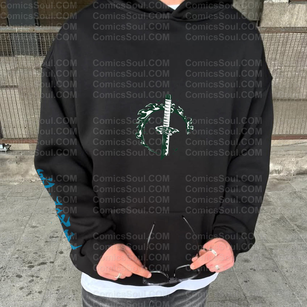 Unisex Anime Graphic Streetwear Vintage Hoodie| KNY