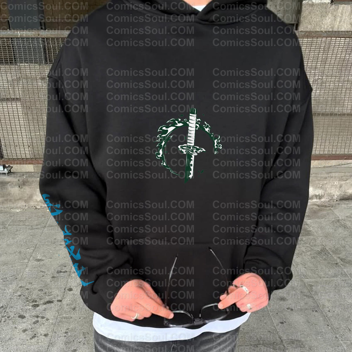Unisex Anime Graphic Streetwear Vintage Hoodie| KNY