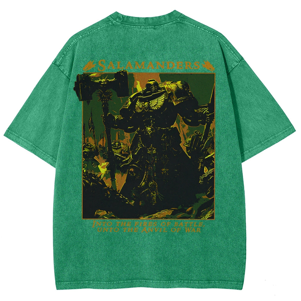 Unisex Fit Washed T-Shirt 2508020355丨WH40K