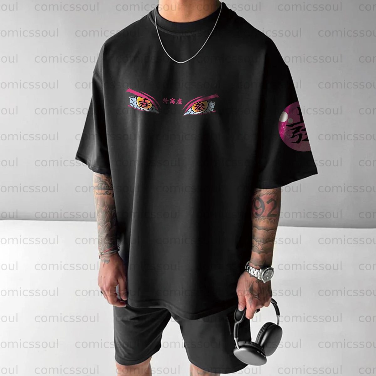 Unisex Anime Inspired Vintage T-Shirt