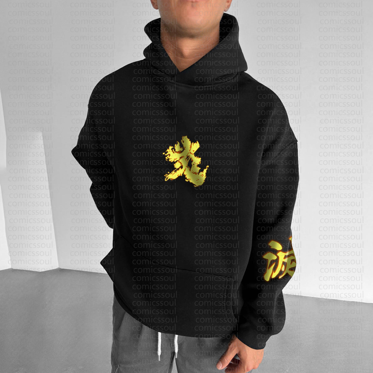 Unisex Anime Graphic Streetwear Vintage Hoodie丨Comicssoul