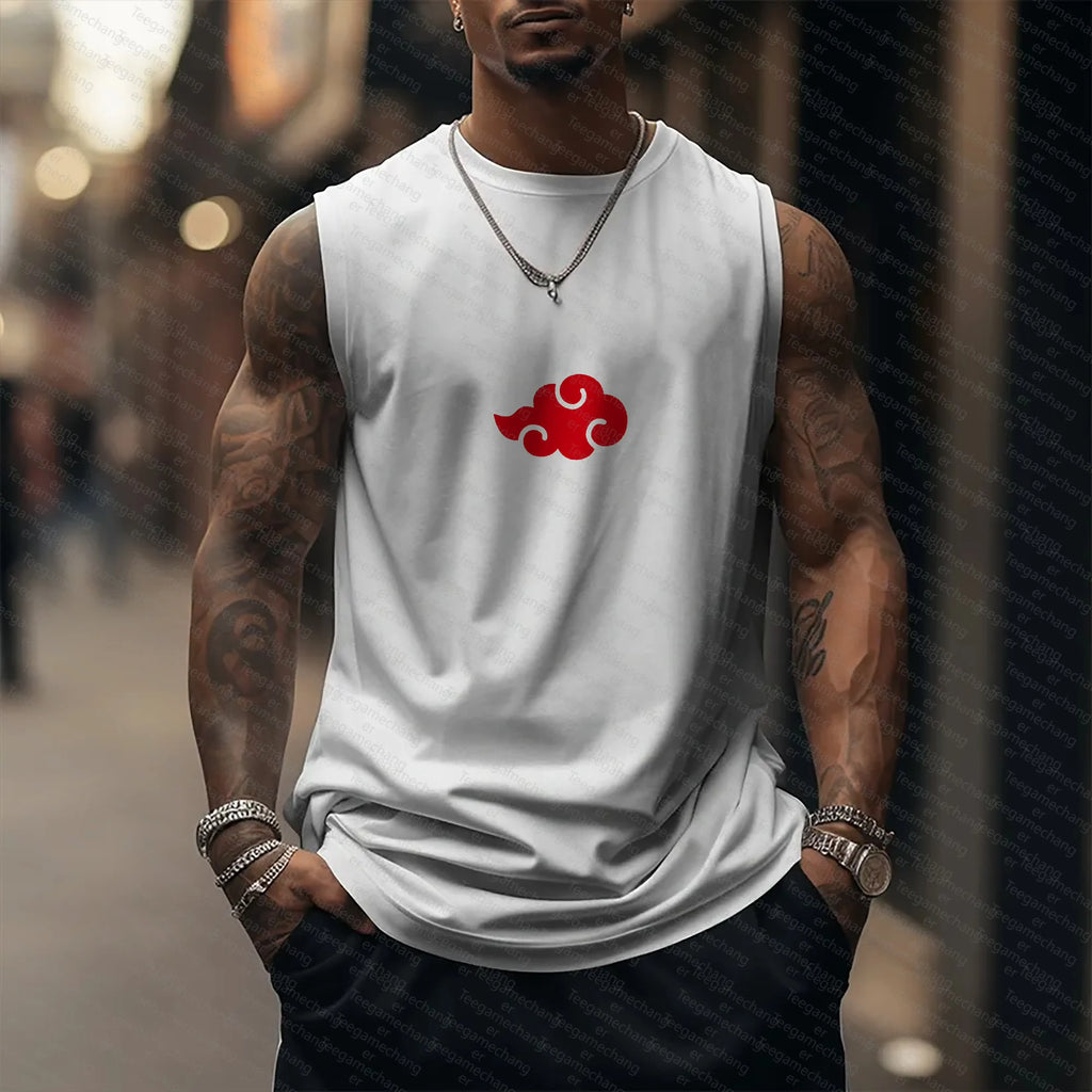 Unisex Anime Graphic Streetwear Tank Top