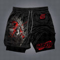 Unisex Naruto Anime Graphic Streetwear Shorts