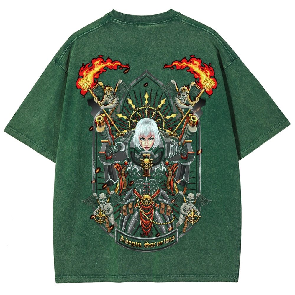 Unisex Fit Washed T-Shirt 丨WH40K